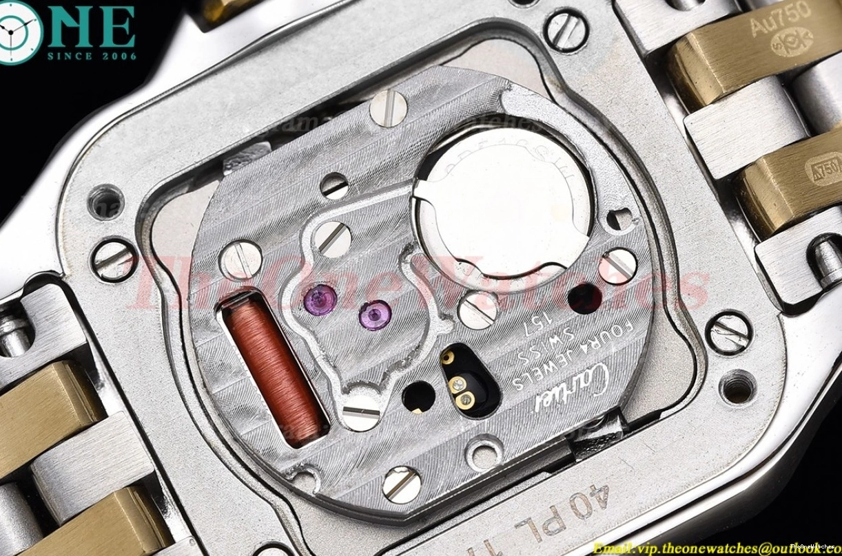 White Ladies De Qtz Swiss Dial Secrete SS 8848F YG Dia 22mm Panthere 0102